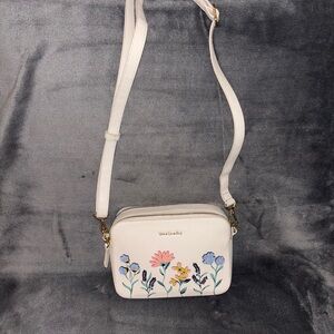Vera Bradley Cream Floral Crossbody Bag